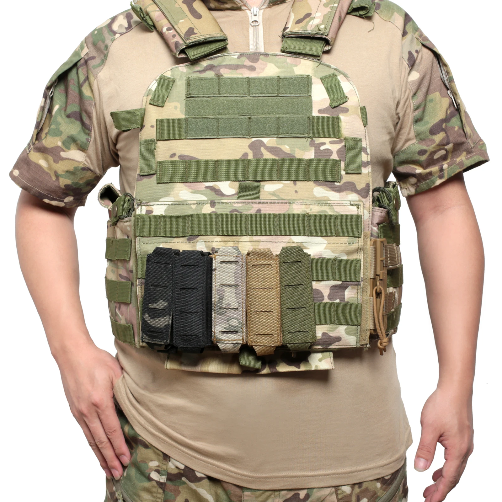 Molle 9mm Magazine Pouch Singl - Edc Able Carry 评论和价格