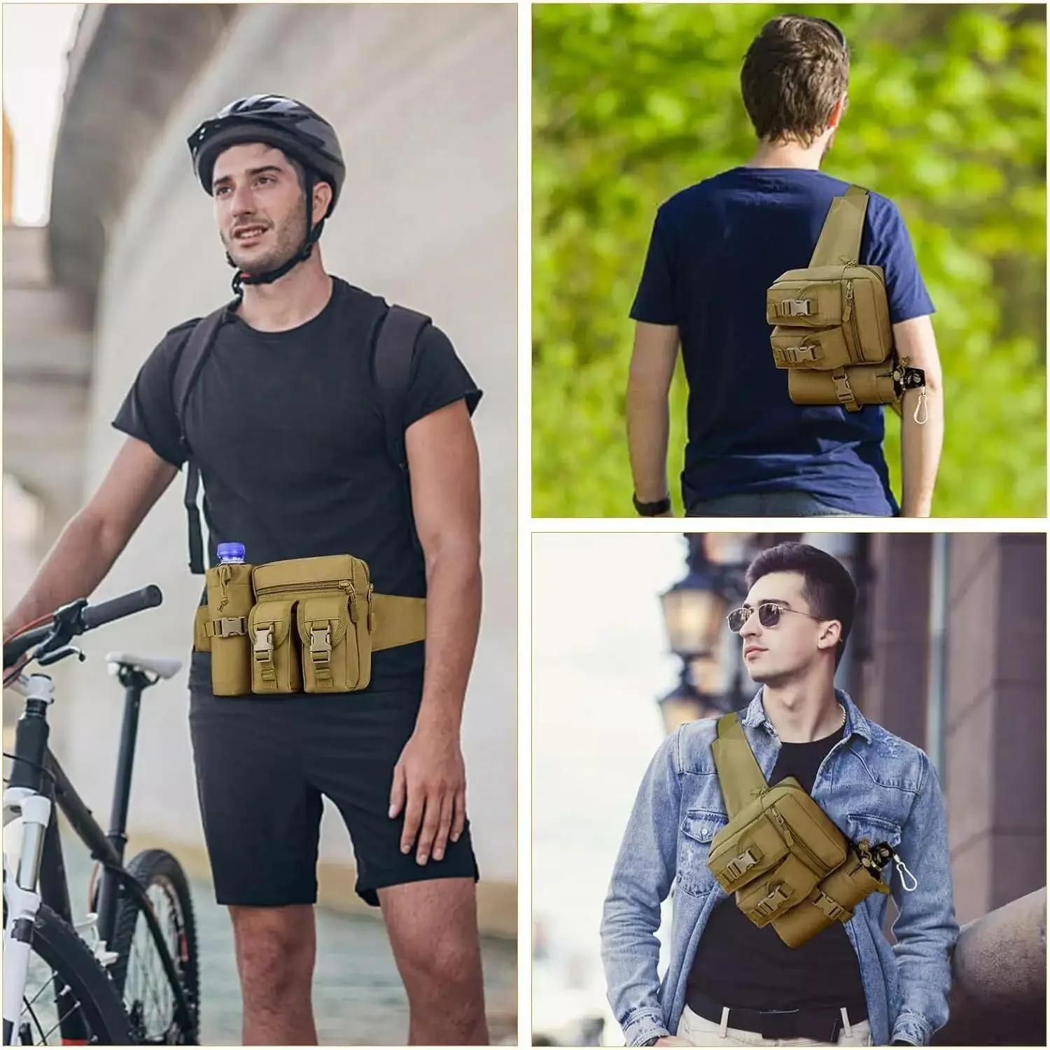 Tactical Fanny Pack for Men Co - Edc Carry Pistols 评论和价格